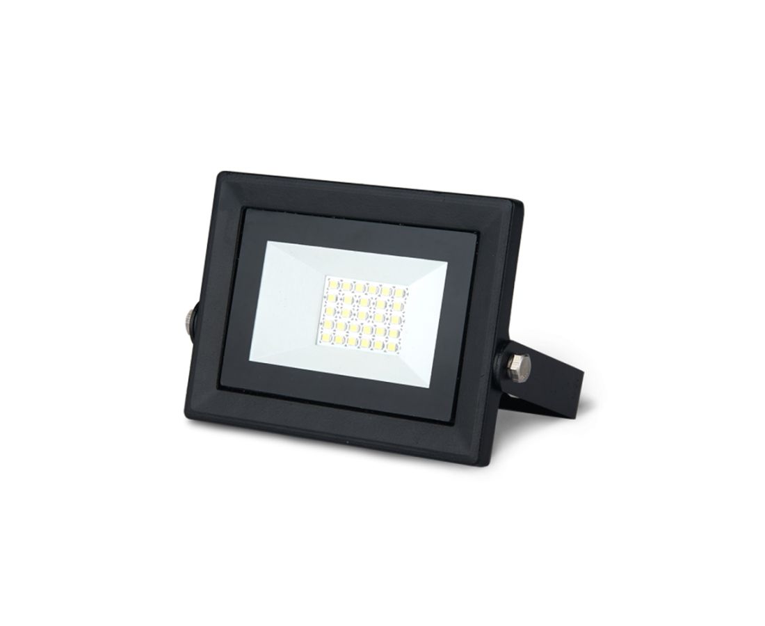 ლედ პროჟექტორი 20W IP65 6500K gauss Qplus შავი - 613511320 — პროჟექტორი